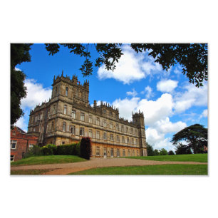 Highclere Castle Downton Abbey England UK Photo Print