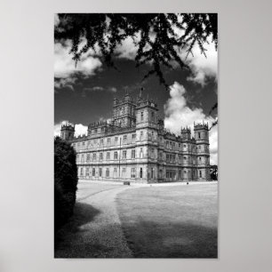 Highclere Castle Downton Abbey England UK Poster