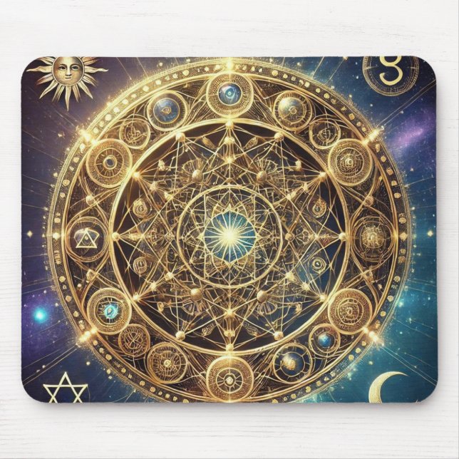 Higher Consciousness Sigil Mouse Mat (Front)