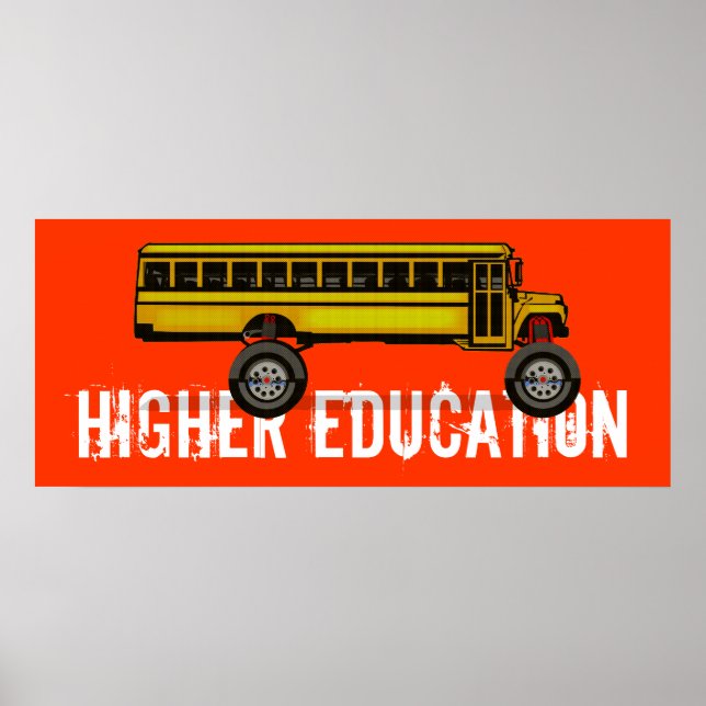 HIGHER EDUCATION POSTER (Front)