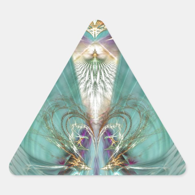 Higher heart gate triangle sticker (Front)