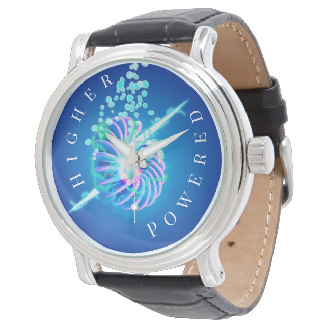 Higher Powered Blue Inspiration Premium Watch (Angled)