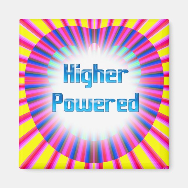 Higher Powered Vibrant Energy Magnet (Front)
