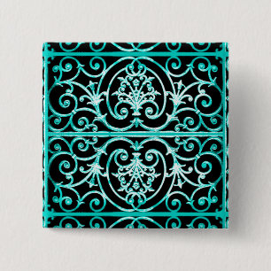 Highgate Iron 15 Cm Square Badge