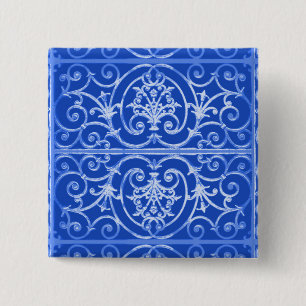 Highgate Iron 15 Cm Square Badge