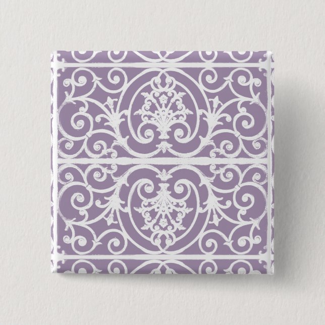 Highgate Iron 15 Cm Square Badge (Front)