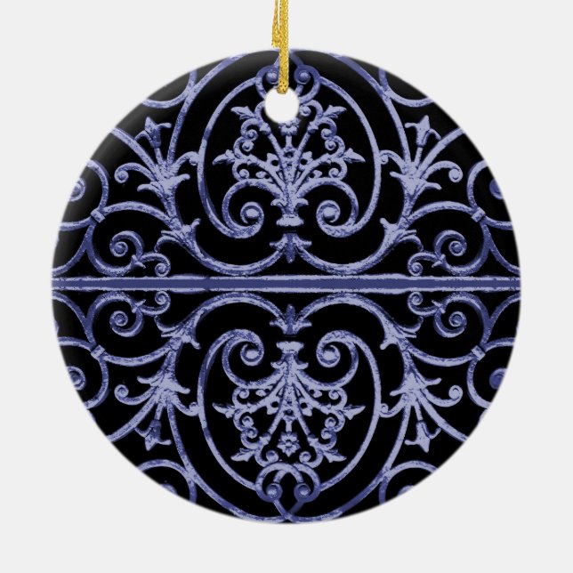 Highgate Iron Ceramic Tree Decoration (Back)