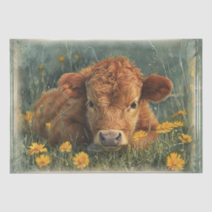 Highland Baby Cow Tissue Paper