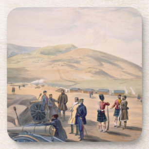 Highland Brigade Camp, plate from 'The Seat of War Coaster
