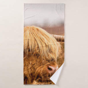 HIGHLAND CATTLE BATH TOWEL