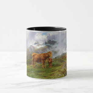 Highland Cattle (by Rosa Bonheur) Mug