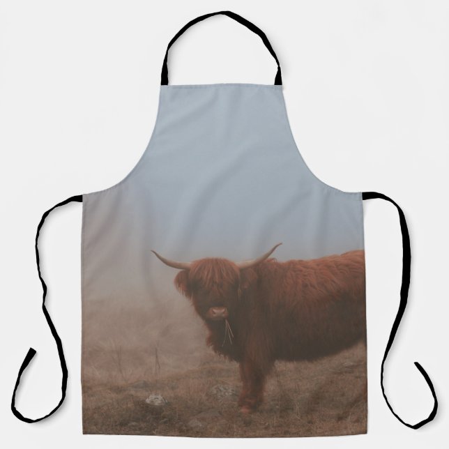 HIGHLAND CATTLE COW APRON (Front)