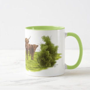 highland cattle mug