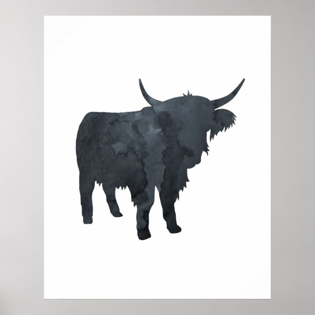 Highland Cattle Poster (Front)