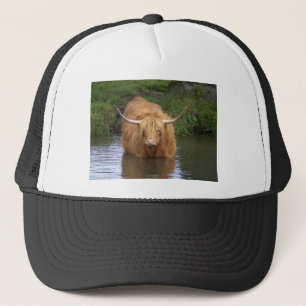 Highland Cattle Trucker Hat