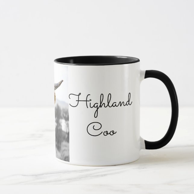 Highland Coo Cow Mug (Right)