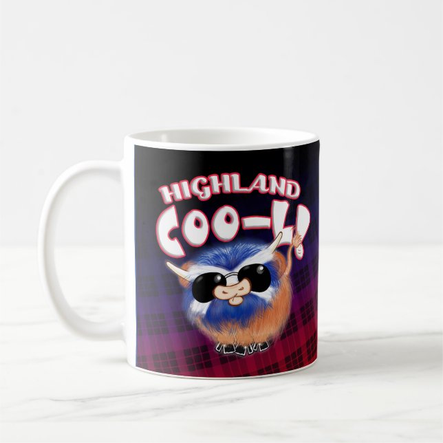 Highland Coo-i Coffee Mug (Left)