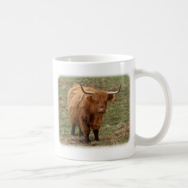 Highland Cow 9Y316D-053 Coffee Mug (Right)