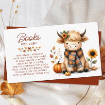 Highland Cow Autumn Cute Calf Books For Baby