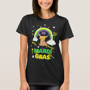 Highland Cow Carnival For Mardi Gras T-Shirt