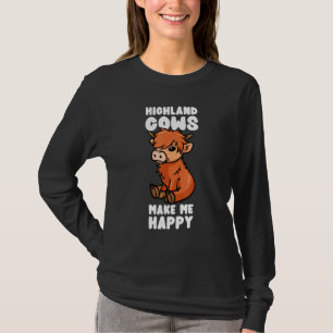 Highland Cow Cattle Farm Livestock Breed Ranch Own T-Shirt
