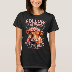 Highland Cow Christian T-Shirt