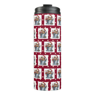 highland cow Christmas  Thermal Tumbler