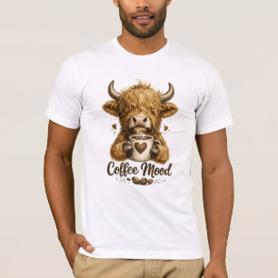 Highland Cow Coffee Tee