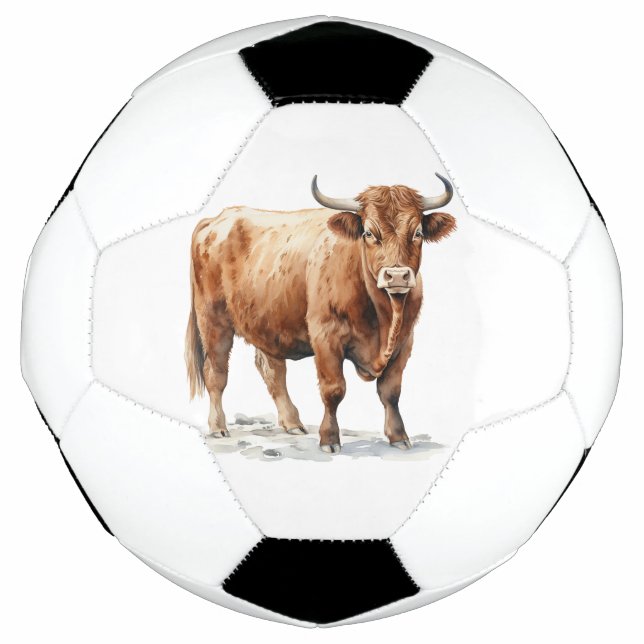 Highland Cow Football (Front)
