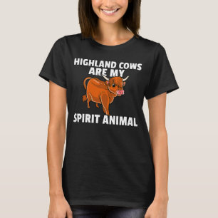 Highland Cow For Scottish Farmer T-Shirt