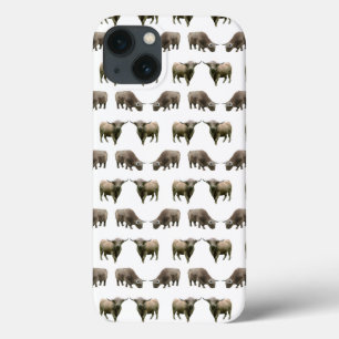 Highland Cow Frenzy iPad Mini Case (choose colour)