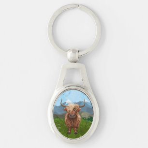 Highland Cow Gifts & Accessories Key Ring