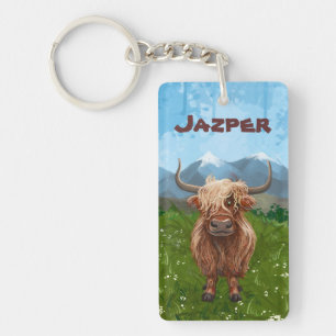 Highland Cow Gifts & Accessories Key Ring