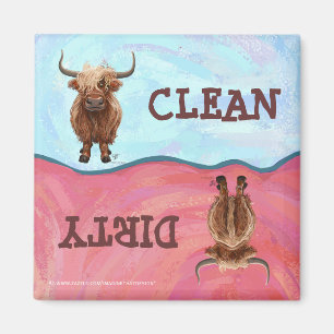 Highland Cow Gifts & Accessories Magnet