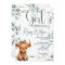  highland cow greenery baby shower