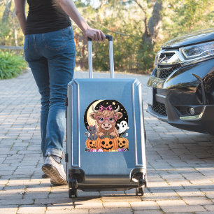 Highland Cow Halloween Spooky Season