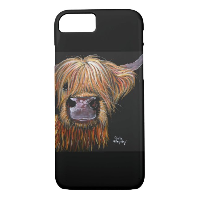 Highland Cow 'Henry' Iphone 7 Cases (Back)