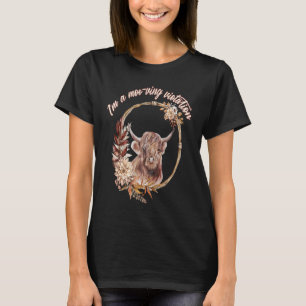 Highland Cow I'm A Moo ving Violation T-Shirt