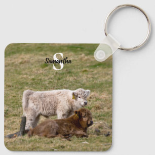 Highland Cow Keyring