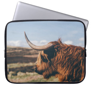 HIGHLAND COW LAPTOP SLEEVE