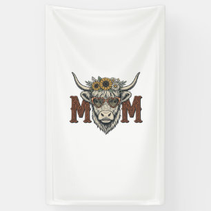 Highland Cow Mum Vintage Floral Western Shirt (2) Banner