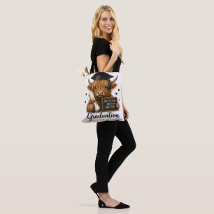 Highland Cow Nurse Graduate Class of 2026 totebag Tote Bag