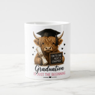 Highland Cow Nurse Graduate Class of 2026mug Large Coffee Mug