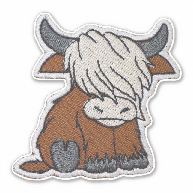 Highland Cow Patch (Front)