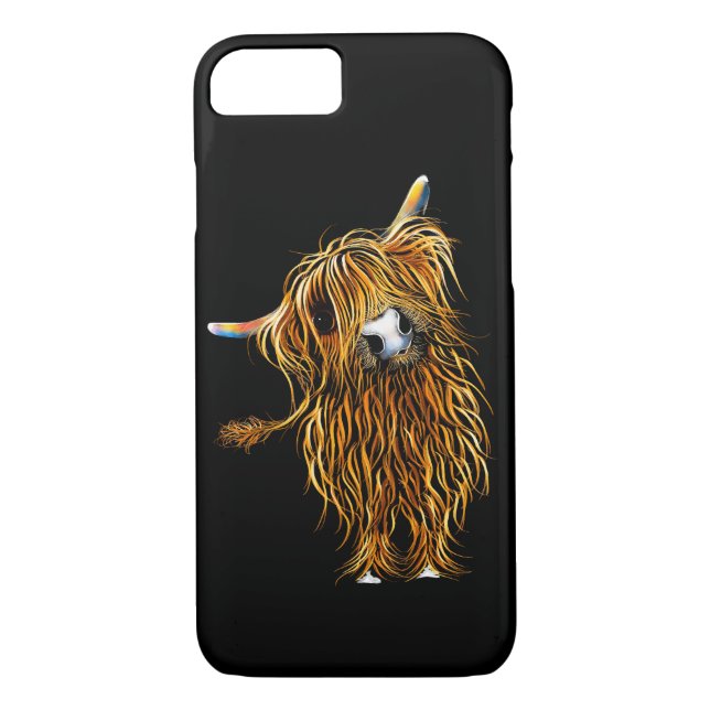 HiGHLaND CoW PHoNe CaSe ' CoooWeee ' (Back)