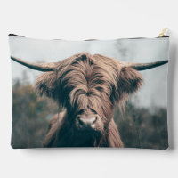 Highland cow portrait
