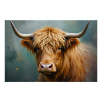 Highland Cow portrait