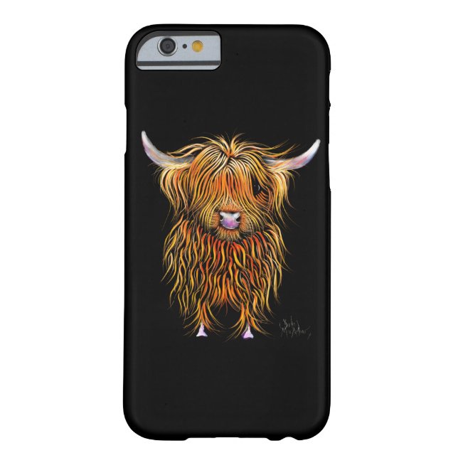 HiGHLaND CoW PRiNT SCoTTiSH ' HuMPHReY' PHoNe CaSe (Back)
