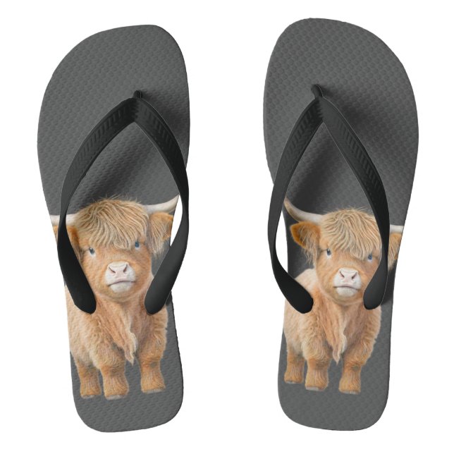highland cow sandals (Footbed)