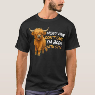 highland cow, scottish cow, scotland, scotland cow T-Shirt